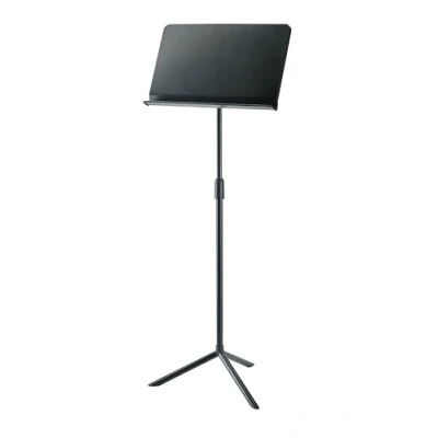 Image of K&amp;M 11925 Orchestral Music Stand Black up to 128 cm Fully Extendible with Tripod Stackable