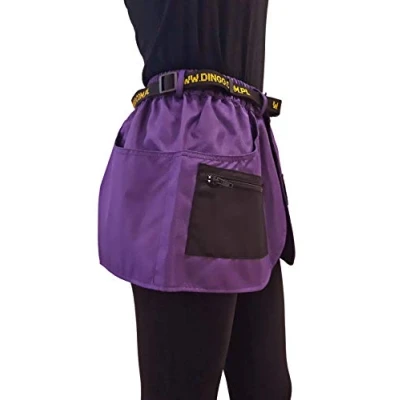 Image of DINGO Dog Training Belt for Sports, Agility, Fetch, Obedience, Heel Command Lessons, Nosework, Behaviour Teaching, Trainer Many Pockets Violet Vibes L 16461 2
