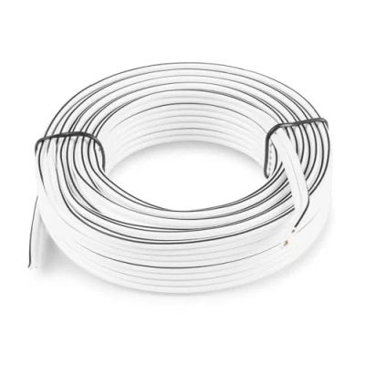 Image of PD Connex RX30W White Speaker Cable HiFi Stereo Car Audio Lead 10m 2x 0.75mm Strand