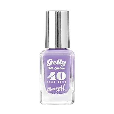Image of Barry M Gelly Nail Paint, Party Ring, shade Lilac