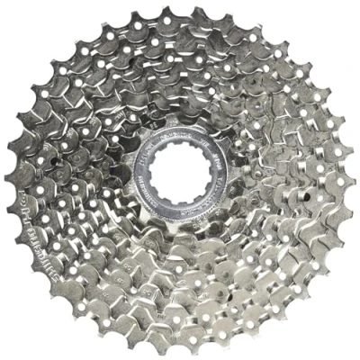 Image of Shimano CASSETTE HG400 9 speed 11 34, Silver