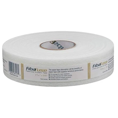 Image of Norton Abrasives St. Gobain FDW8652 U FibaFuse 2 1/16 in, x 250 ft, Drywall Joint Tape, White