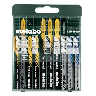 Image of Metabo 623599000 Display Mixed New Jig Saw Blade, Green