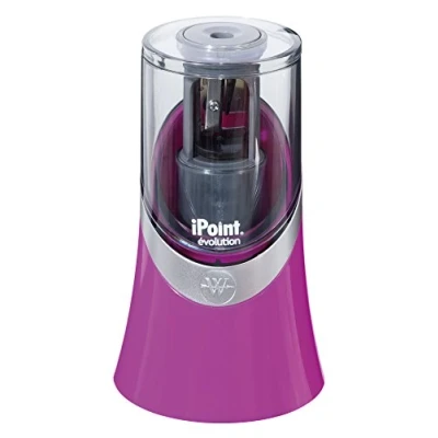 Image of Westcott iPoint Evolution Titanium Nitride Bonded Sharpener Pink