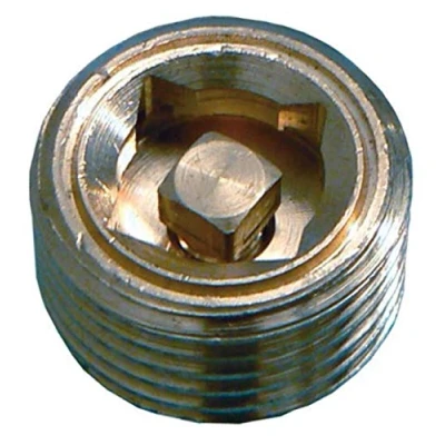 Image of 1/4&quot; Brass Radiator air Vent (Known as Vent/Vent Valve/air Valve/Radiator Bleed Valve Also Available in 1/8 Inch, 1/4 3/8 1/2 Inch BSP)