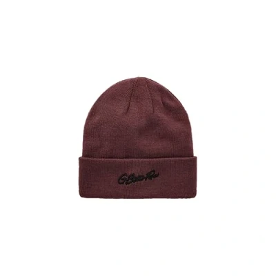 Image of G STAR RAW Men&#039;s Effo Aw Long Beanie hat, Purple (Vineyard Wine D24722 C754 D303), One Size