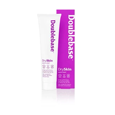 Image of Doublebase Diomed Dry Skin Emollient. Clinically Proven Moisturiser for Eczema, Psoriasis and Dermatitis Treatment. Body Cream Relief, 100g Tube