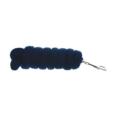 Image of Hy Extra Thick Soft Lead Rope Navy 2m