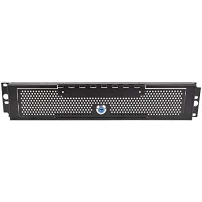 Image of Adastra Data Cabinet Security Mesh Door Plates With 2 Keys 2U