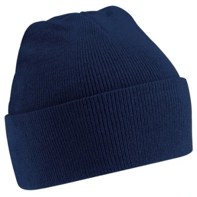 Image of Beechfield B45 Adult Original Cuffed Beanie (One Size) (French Navy)