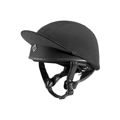 Image of Charles Owen ASTM Pro II Plus Skull Helmet Black Size 56cm