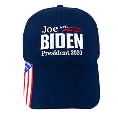 Image of LOCOMO Joe Biden 2020 Baseball Cap President Election Campaign USA Flag Men Women Embroidered Trucker Hat Snapback Brim