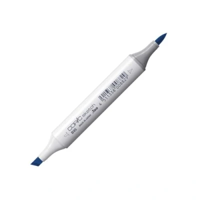 Image of Copic Sketch Coloured Marker Pen (B 95) Light Grayish Cobalt, For Art &amp; Crafts, Colouring, Graphics, Highlighter, Design, Anime, Professional Beginners, Supplies Colouring Books