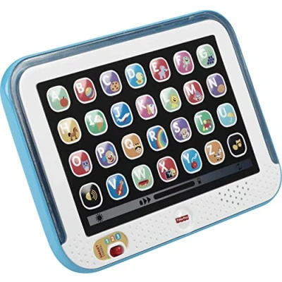 Image of Fisher Price Laugh and Learn Smart Stages Tablet, Blue