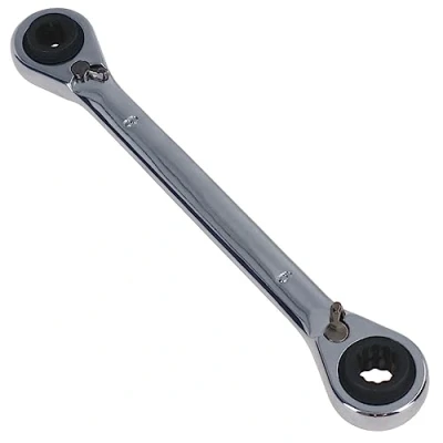 Image of 4 in 1 Double Ended Reversible Ratchet Spanner 8mm 9mm 10mm 11mm 72 Teeth