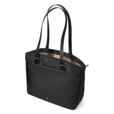 Image of tomtoc Tote Bag for Women Water resistant Laptop Shoulder Ladies Lightweight Large Capacity Shopping Daily Office Work Business Travel School Computer Handbag Fits up to 16 inch MacBook Pro