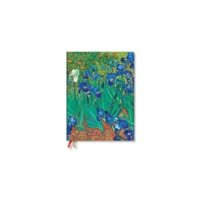 Image of Paperblanks 18 Month Diaries 2023 2024 Van Gogh’s Irises Vertical Ultra (180 x 230 mm)
