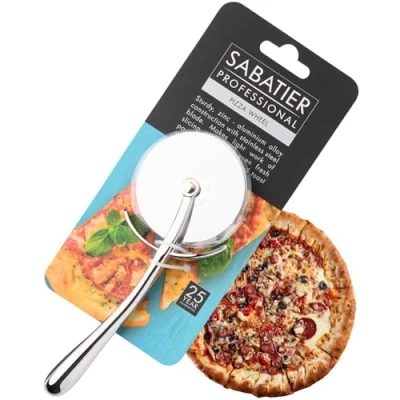 Image of Sabatier Profesional Chrome Plated Pizza Wheel (SABSL1224CP)
