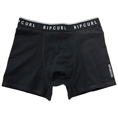 Image of RIP CURL Vaporcool Underwear Mens Boxer Shorts Medium Black