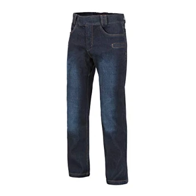 Image of Helikon Tex GREYMAN Tactical Jeans Denim Mid Dark Blue L/Long