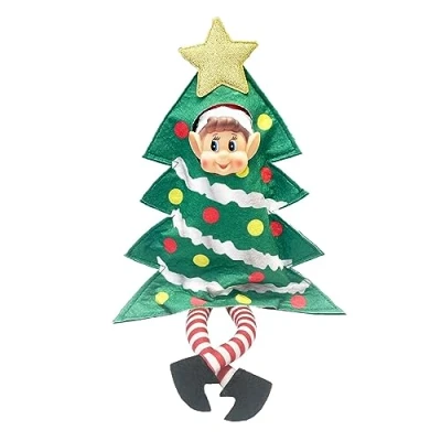 Image of Christmas Elf Elves Behaving Badly Naughty Fun Dress Up Outfit. (Wizard Outfit)