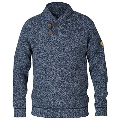 Image of Fjallraven Men&#039;s Lada Sweater M Sweatshirt, Blue, S UK