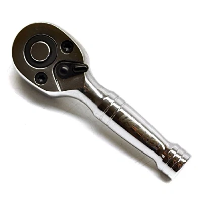 Image of 1/4&quot; Drive Stubby Ratchet 72 Teeth Quick Release/Socket Driver U.S.PRO AT297