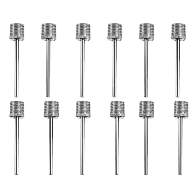 Image of Ball Pump Needles, 12 Pcs Air Inflation Needle, Inflating for Basketball, Soccer, Rugby, Volleyball, Etc