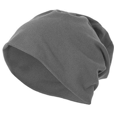 Image of Build Your Brand Unisex_Adult Jersey Beanie Headband, Mid Grey, EinheitsSize