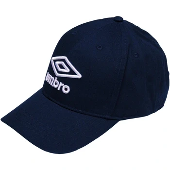 Image of Umbro Unisex Logo Cap (Navy/White) Cotton One Size
