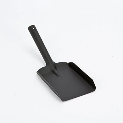 Image of Inglenook 5&quot; Black Shovel Tools Fireside Fireplace Coal Iron Cast Fire Ash Piece Metal