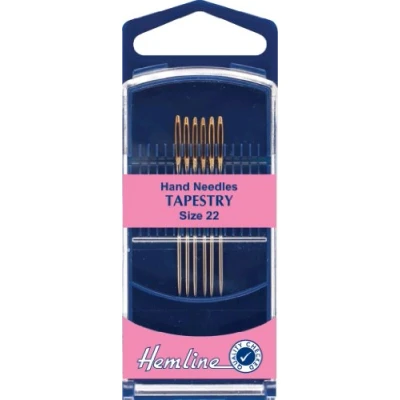Image of Hemline Premium Hand Needles Tapestry Size 22 H283G.22
