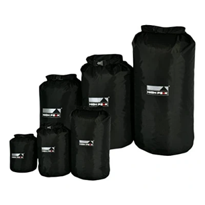 Image of High Peak Waterproof Stuff Bag, Drybag M, black