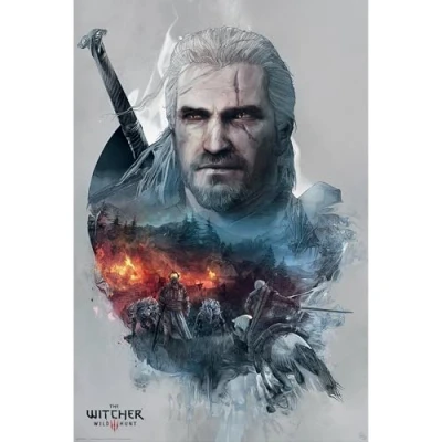 Image of GB eye The Witcher Geralt Maxi Poster