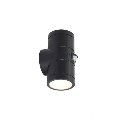 Image of Ansell Reef Bi Directional IP65 CCT LED Wall Light With PIR