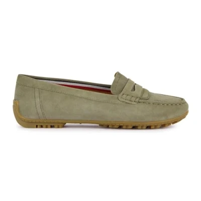 Image of Geox Women&#039;s D Cosmopolis + Grip Moccasin, Sage, 6 UK