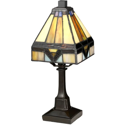 Image of Holmes 1 Light Mini Table Lamp, Vintage Bronze, E14