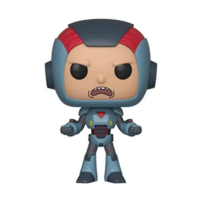 Image of Funko 40247 POP Animation: Rick Purge Suit Morty Collectible Figure, Multicolor,Standard