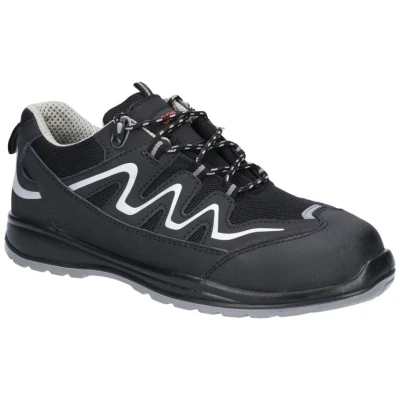 Image of Centek: Black FS313 Extra Light Water Resistant Safety Trainer 10