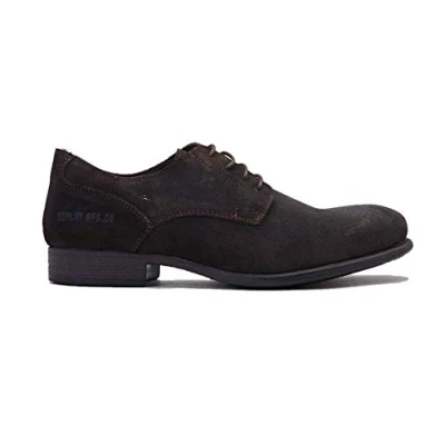 Image of #REPLAY Men&#039;s PEAR LACE UP Suede Shoes (11 UK EU 45) Brown