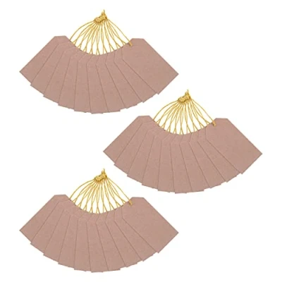 Image of Hallmark Gift Tags, Pack of 30, Brown Kraft Design, Christmas, with Twine