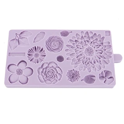 Image of Karen Davies Buttercream Flowers Mould for cake decoration