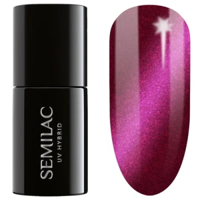 Image of Semilac UV Nail Polish Hybrid 468 Pink Cossy Essentials 7 ml