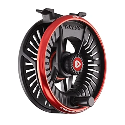 Image of Greys Tail Fly Reel, Size 3/4, Features Cutting Edge Design and Precision Manufacturing, Sealed Carbon Disc Drag System, Includes Reel Pouch