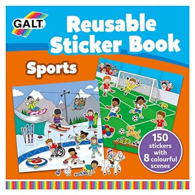 Image of Galt 1005446 Reusable Sticker Book, Multi