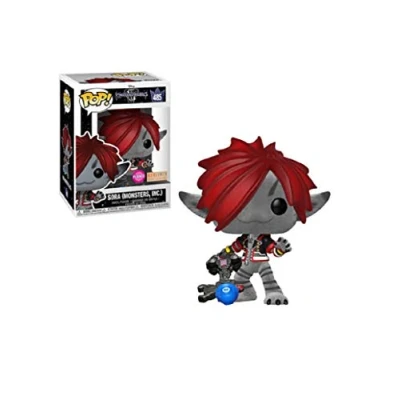 Image of Funko Kingdom Hearts: Sora (Monsters Inc.) (Flocked) Vinyl Figure, Multicolor (1337 489134)