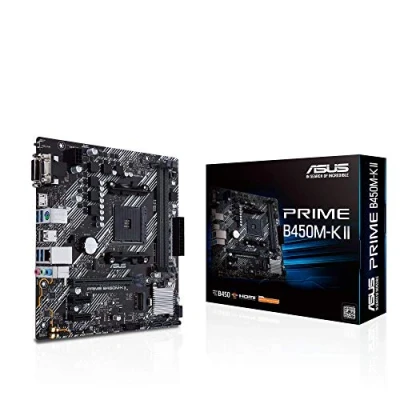Image of Asustek computer PRIME B450M K II ATX +2GLN+U3.2+M2 SATA6+4XDDR9