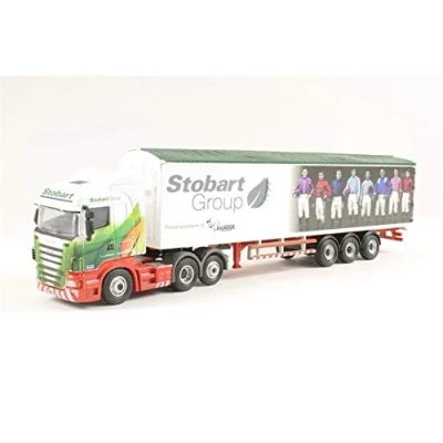 Image of Oxford Diecast 76SHL04WF Scania Highline Walking Floor Stobart Ascot Champions Day