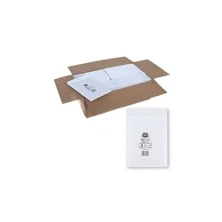 Image of Jiffy AirKraft Size 1 Bubble Lined Mailer Multi White (Pack of 10)