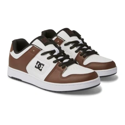 Image of DC Shoes Manteca 4 Skate shoes, Size: 7.5, Wbr white brown Synthetics